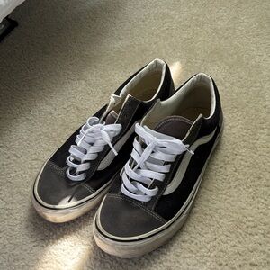 Vans Black and White Men's Sneakers